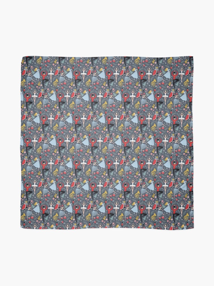 Alternate view of Clara's Nutcracker Ballet repeat by Robin Pickens Scarf