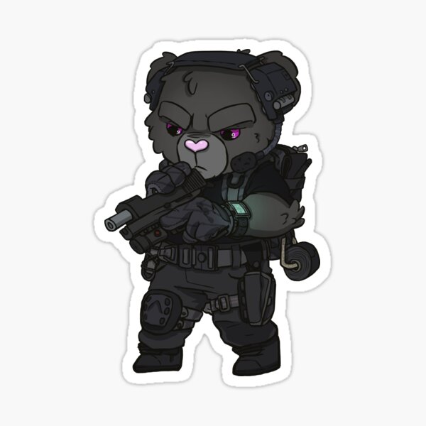 "Black Stallion Teddy" Sticker For Sale By Hiwez | Redbubble