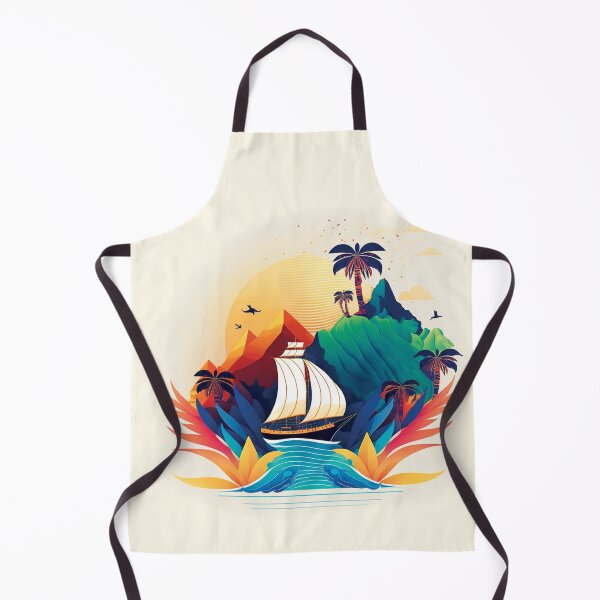 Item preview, Landscape ocean palm tree#5_v designed and sold by FunArt4You.
