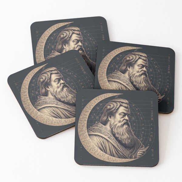Artikelvorschau, Confucius Portrait in Fibonacci Style Spiral Infographic Hand Drawn entworfen und verkauft von RAGANADesign.