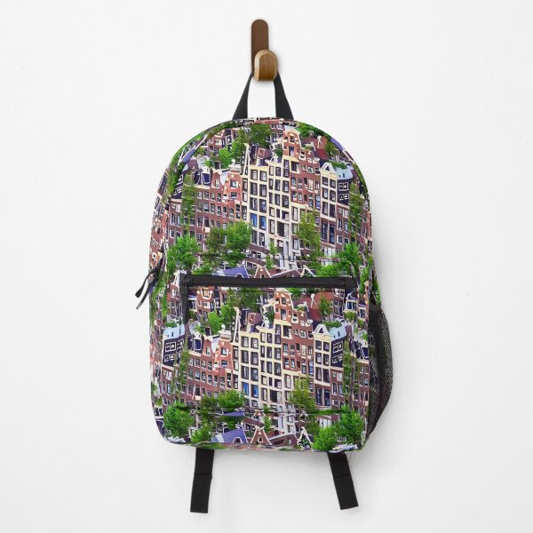 Item preview, Amsterdam Windows And Rooftops - Seamless Pattern designed and sold by Chubuter.
