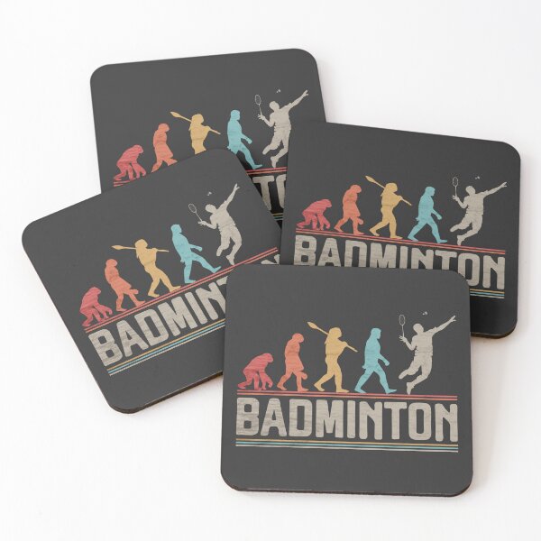 Item preview, Evolution of Badminton Funny Shuttlecocks Birdie Sport designed and sold by grinta2021.