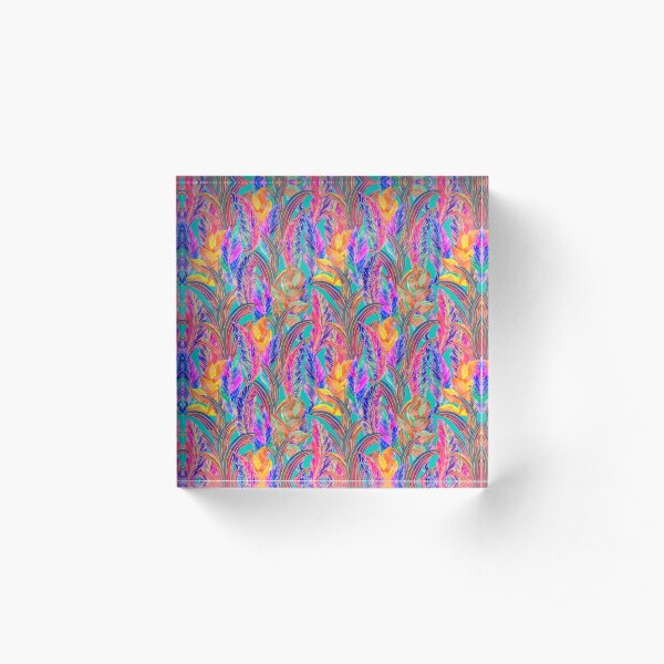 Tropic Exotic Acrylic Block