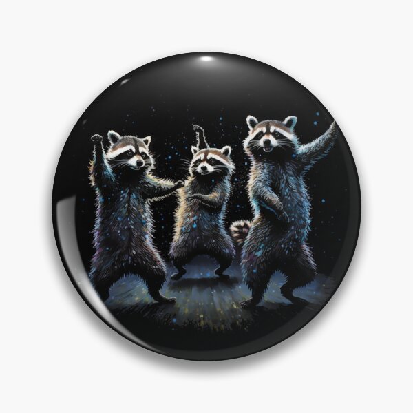 Item preview, Cute Dancing Racoons, Just Dance! designed and sold by Orianah.