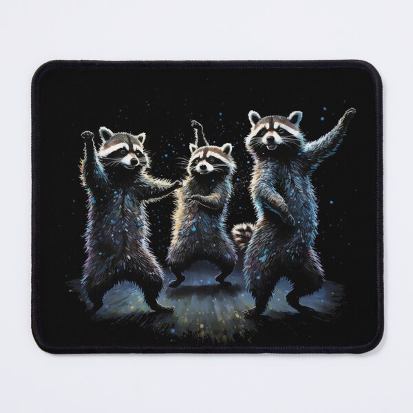 Item preview, Cute Dancing Racoons, Just Dance! designed and sold by Orianah.
