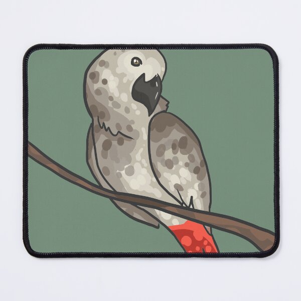 Item preview, African grey parrot designed and sold by Azaswi.