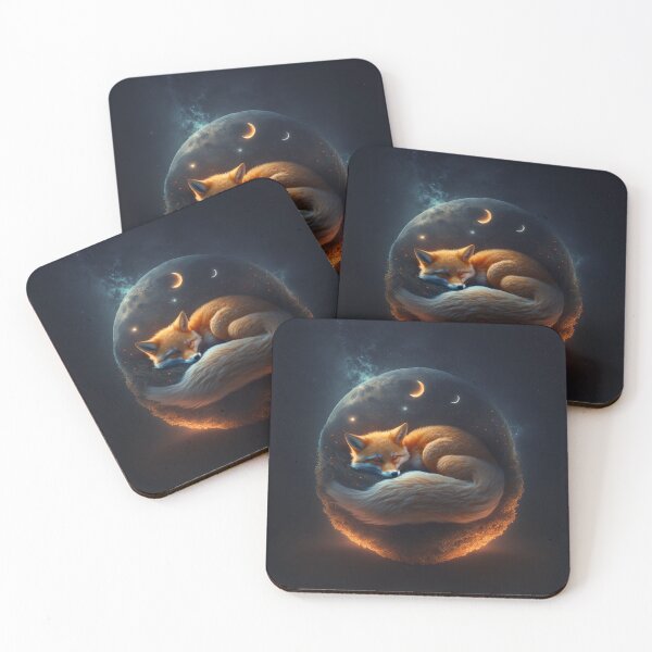 Item preview, The Sleeping Fox in the Universe designed and sold by artiologya.