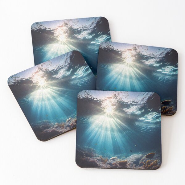 Item preview, Underwater  Life Deep Sea View Oil Painting  designed and sold by Trendy Valley .