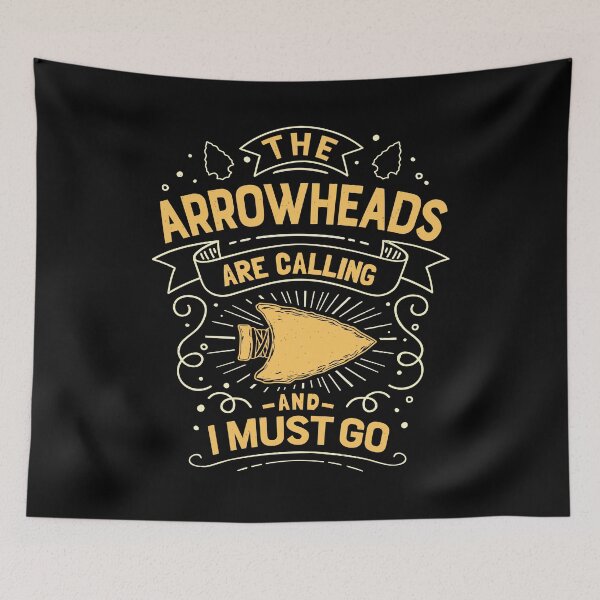 Item preview, Arrowhead Hunting Collecting Vintage Look designed and sold by MarkusShirts.