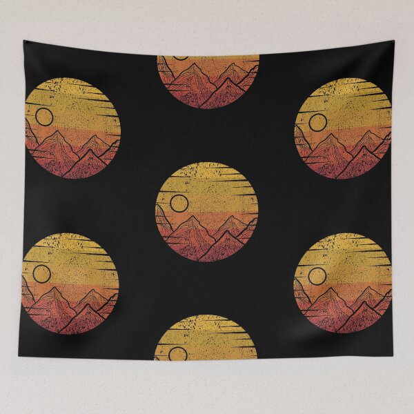 Item preview, Mountains in a Sunset designed and sold by AEcreativity.