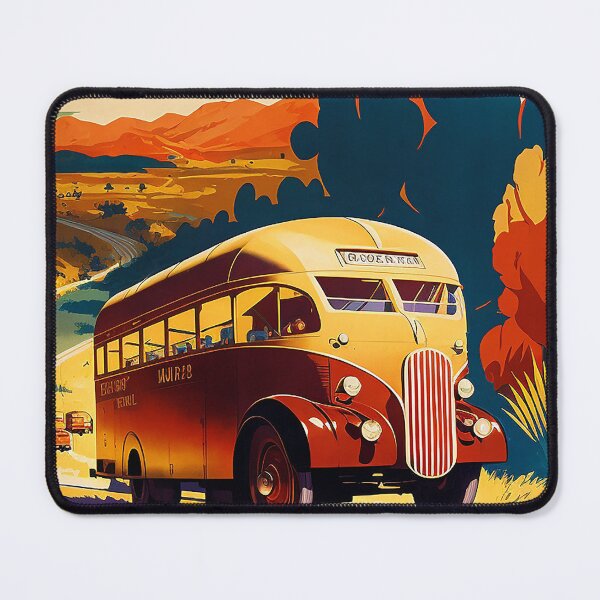 Item preview, Outback Australia Roadtrip Vintage Travel Art Poster designed and sold by OldTravelArt.