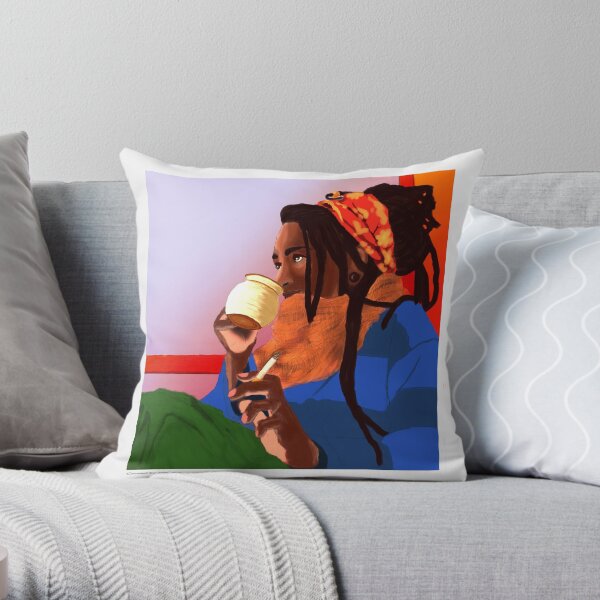 Break time Throw Pillow