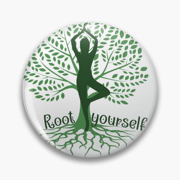 Item preview, Yoga Tree Pose Balance - Root Yourself in Vrksasana designed and sold by humnoo.