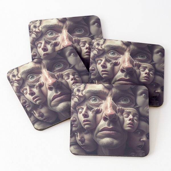 Item preview, 100 Faces Merging designed and sold by krazybookz.