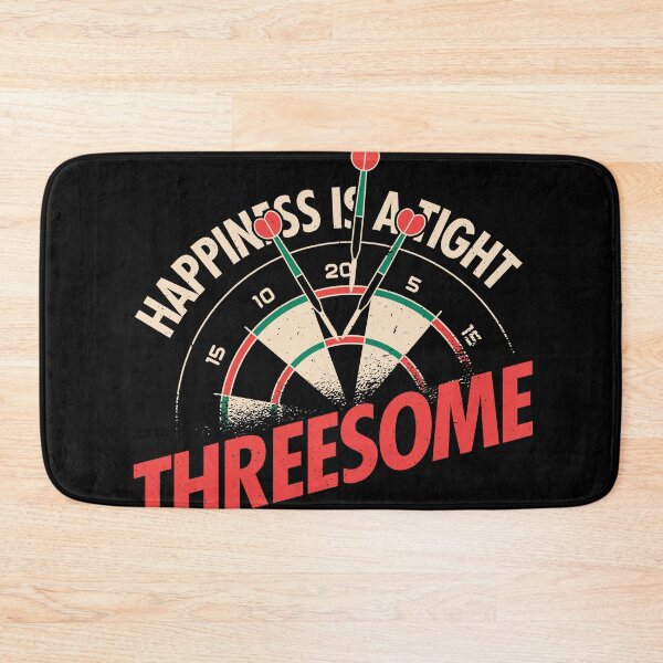 Item preview, Happiness is a tight threesome darts threesome designed and sold by ChrisFeil.