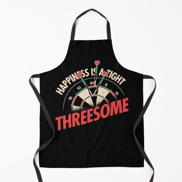 Item preview, Happiness is a tight threesome darts threesome designed and sold by ChrisFeil.