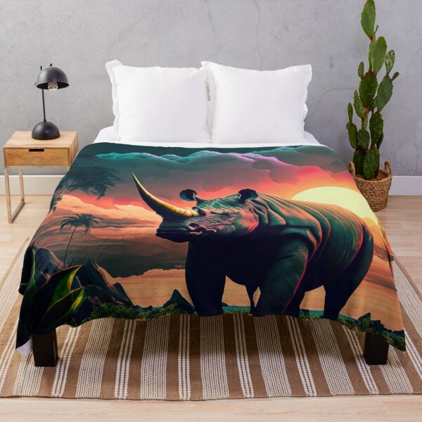 Item preview, save the Rhino, The chubby unicorn designed and sold by africrafarts.