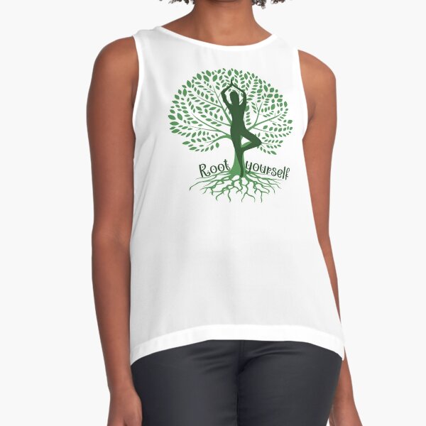 Yoga Tree of Life Ladies Tank Dress By Mirror