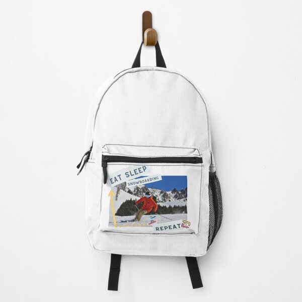Item preview, Eat Sleep Snowboarding Repeat designed and sold by Alihassan-Art.