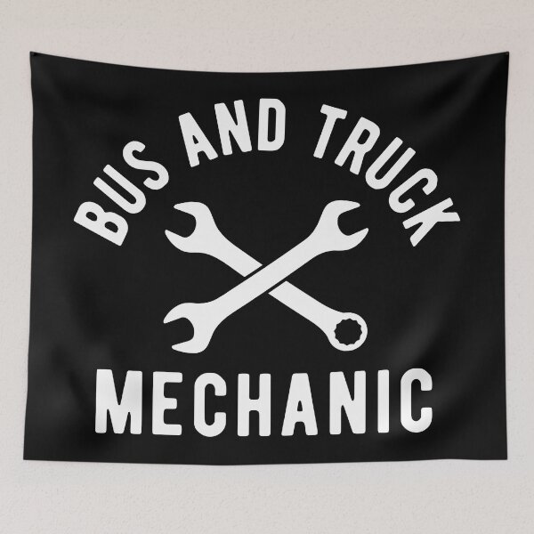 Item preview, Bus and Truck Mechanic designed and sold by NestaReign.