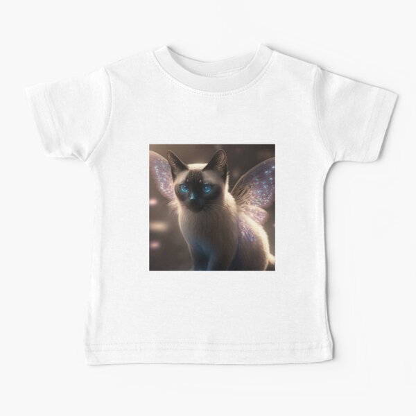 Item preview, Siamese Angel Fairy Cat 1 designed and sold by idreamaboutcats.