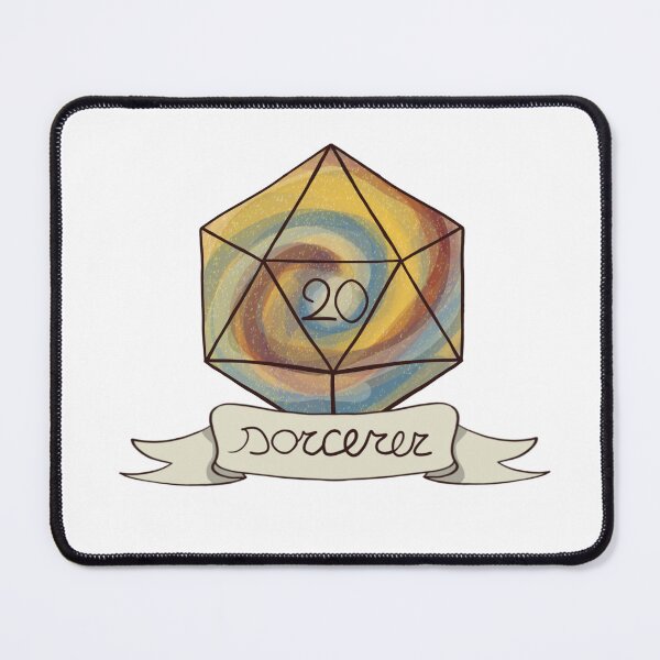 Item preview, D&D sorcerer d20 design designed and sold by Lilytwinz.