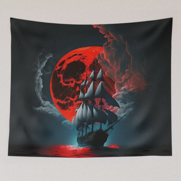 Item preview, Red Moon Boat designed and sold by Olivier Dean.