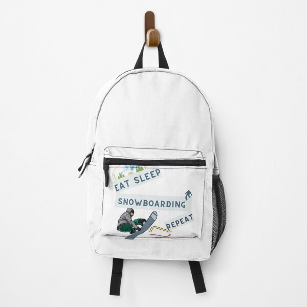 Item preview, Eat Sleep Snowboarding Repeat designed and sold by Alihassan-Art.