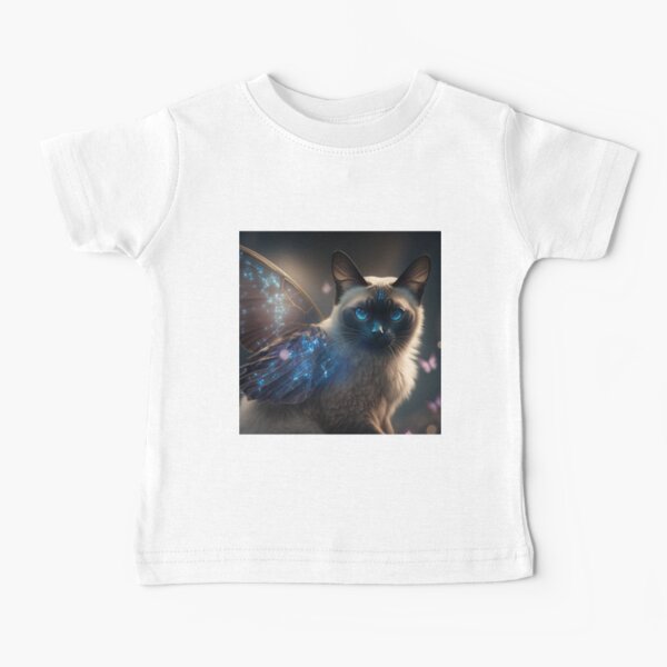 Item preview, Siamese Angel Fairy Cat 2 designed and sold by idreamaboutcats.