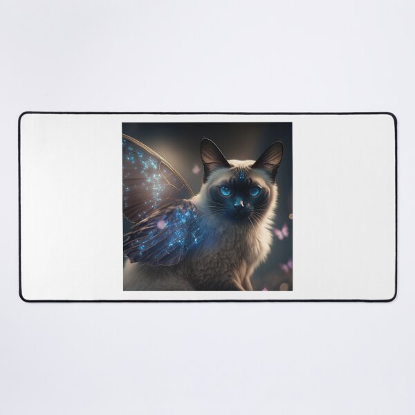 Item preview, Siamese Angel Fairy Cat 2 designed and sold by idreamaboutcats.