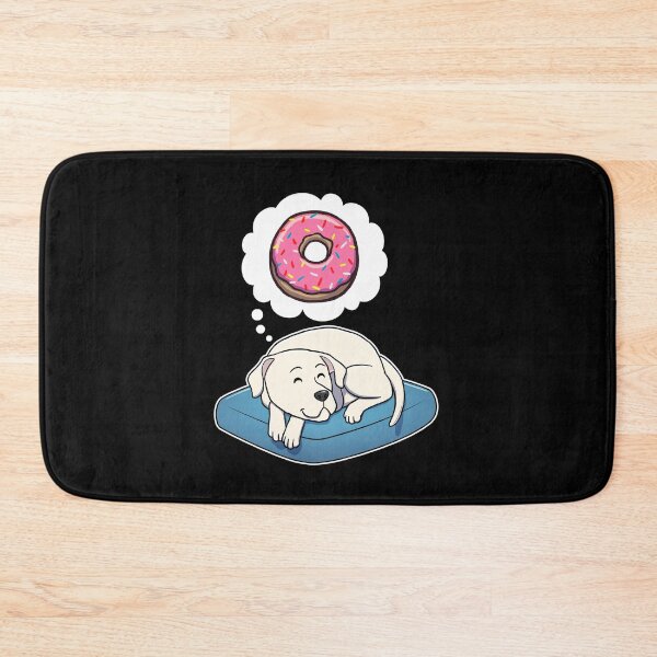 Item preview, Dogo Argentino dreaming about Donuts designed and sold by DoggieDelights.