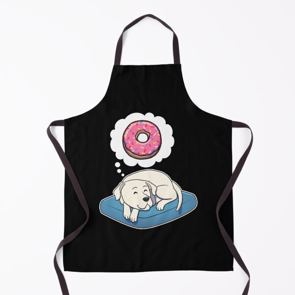 Item preview, Dogo Argentino dreaming about Donuts designed and sold by DoggieDelights.