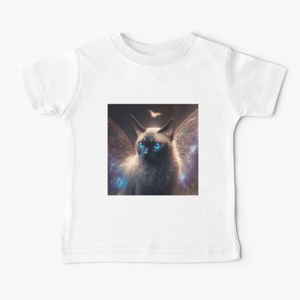 Item preview, Siamese Angel Fairy Cat 4 designed and sold by idreamaboutcats.