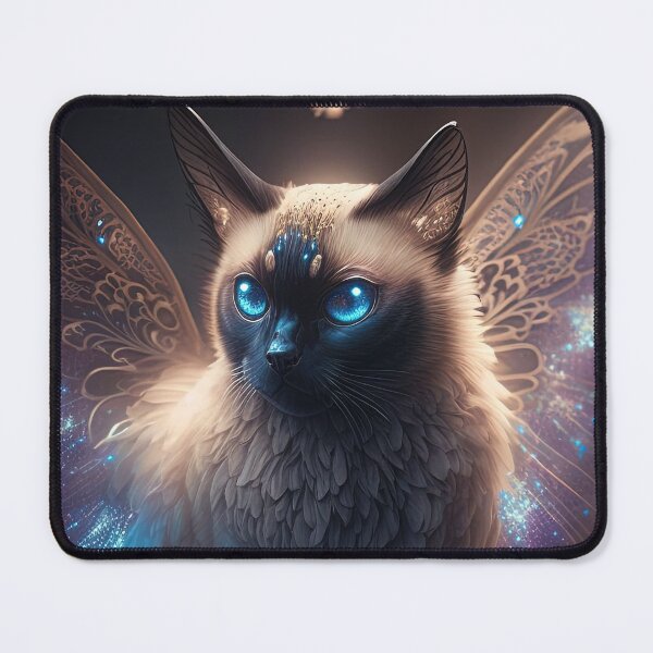 Item preview, Siamese Angel Fairy Cat 4 designed and sold by idreamaboutcats.