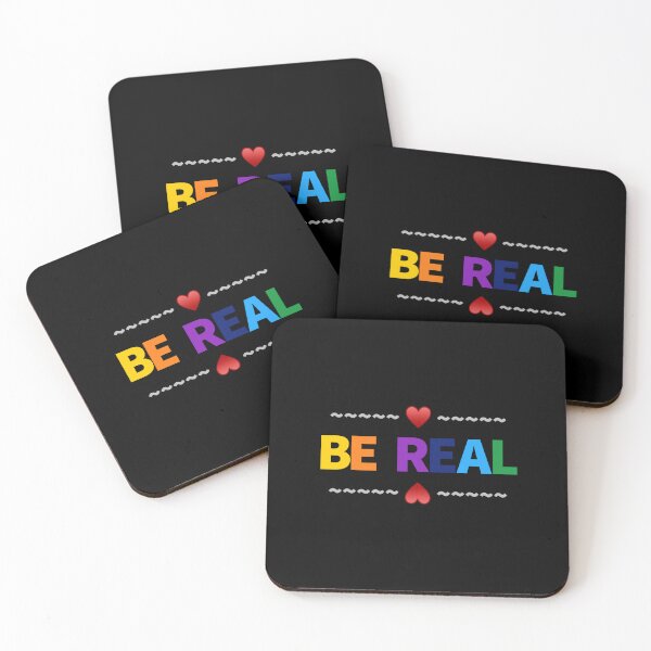 Item preview, Be real. rainbow, pride designed and sold by efenem.