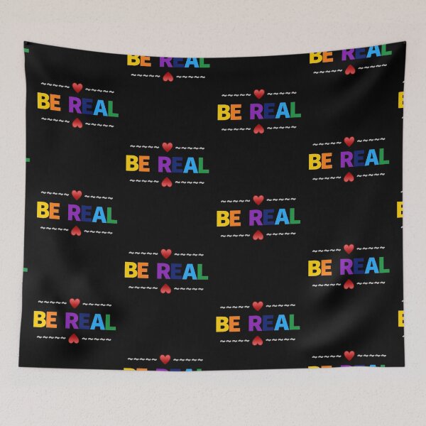 Item preview, Be real. rainbow, pride designed and sold by efenem.