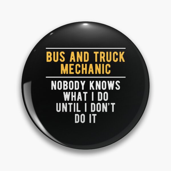 Item preview, Bus and Truck Mechanic Do designed and sold by NestaReign.