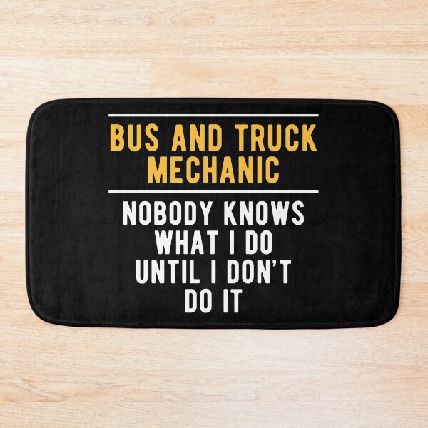 Item preview, Bus and Truck Mechanic Do designed and sold by NestaReign.