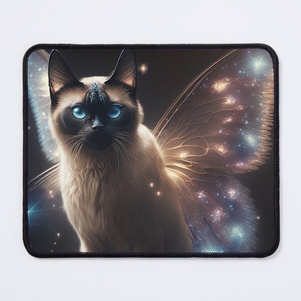 Item preview, Siamese Angel Fairy Cat 6 designed and sold by idreamaboutcats.