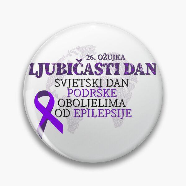 Item preview, Ljubičasti Dan - 26. Ožujka - Svjetski Dan Podrške Oboljelima Od Epilepsije designed and sold by MC Art Studio.