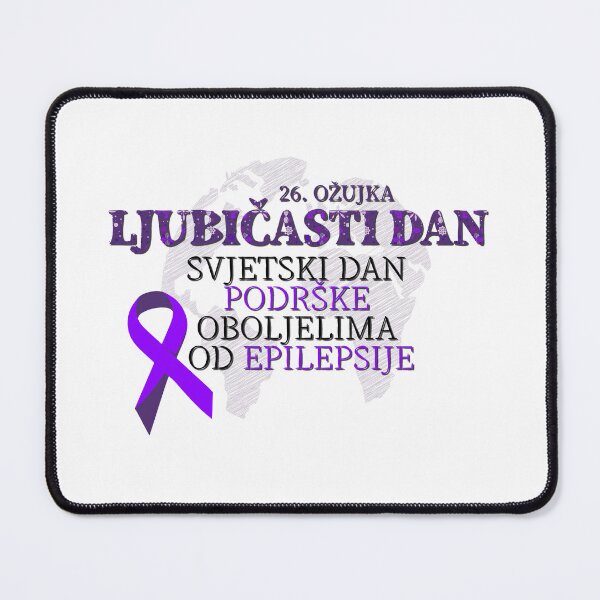 Item preview, Ljubičasti Dan - 26. Ožujka - Svjetski Dan Podrške Oboljelima Od Epilepsije designed and sold by MC Art Studio.