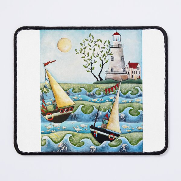 Item preview, Vita Bella, cheerful art of the ocean by Christine Onward designed and sold by Christine Onward.