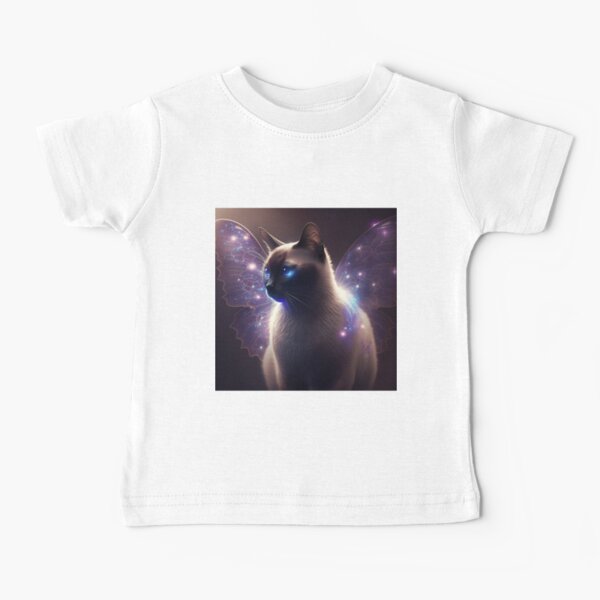 Item preview, Siamese Angel Fairy Cat 8 designed and sold by idreamaboutcats.