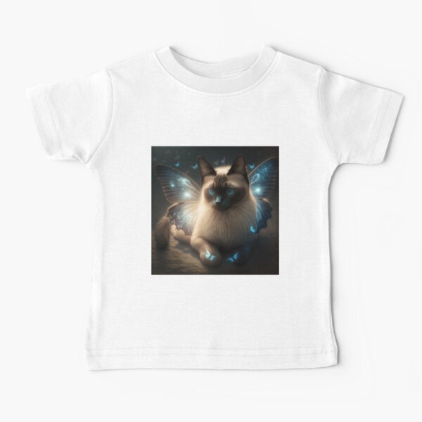 Item preview, Siamese Angel Fairy Cat 9 designed and sold by idreamaboutcats.