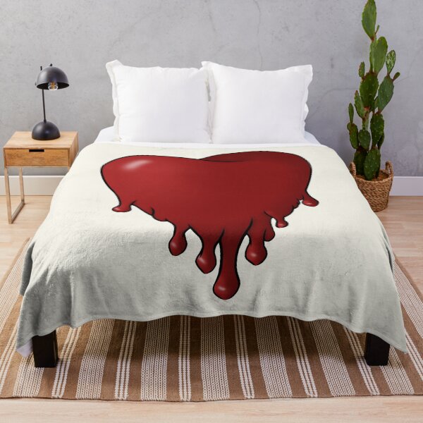 Item preview, Melting Dripping Heart Design designed and sold by CreativeDraws42.
