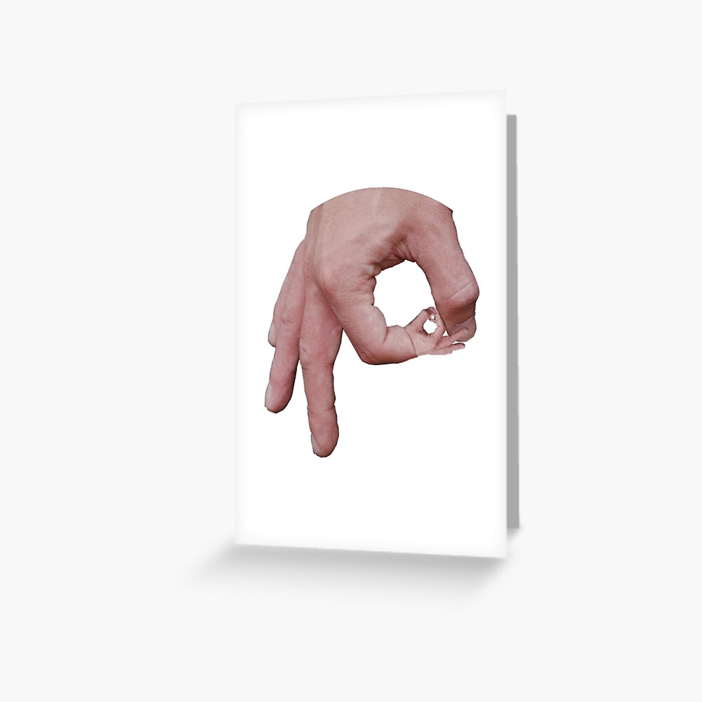 "Circle Finger Game" Greeting Card for Sale by GreenSaiko Redbubble