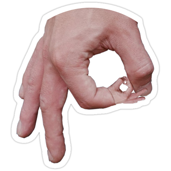 circle-finger-game-sticker-von-greensaiko-redbubble
