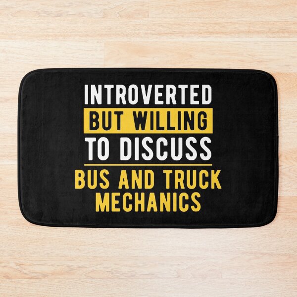 Item preview, Bus and Truck Mechanic Quote designed and sold by NestaReign.