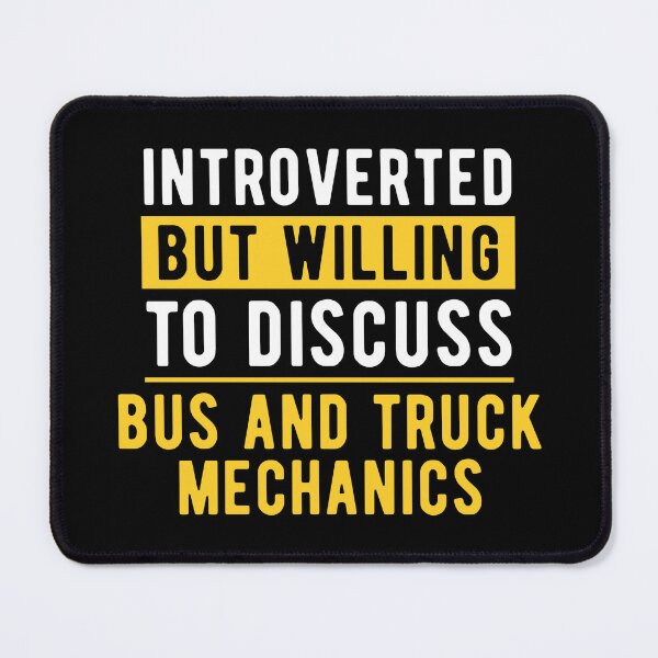 Item preview, Bus and Truck Mechanic Quote designed and sold by NestaReign.