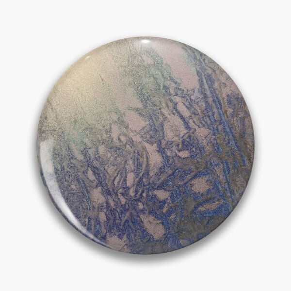 Item preview, Spray paint art blue planet texture designed and sold by WoodRocksArt.